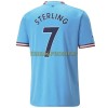 Original Fußballtrikot Manchester City Sterling 7 Heimtrikot 2022-23 Für Herren